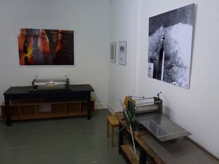 Ausstellungsrundgang in den Ateliers der wfk